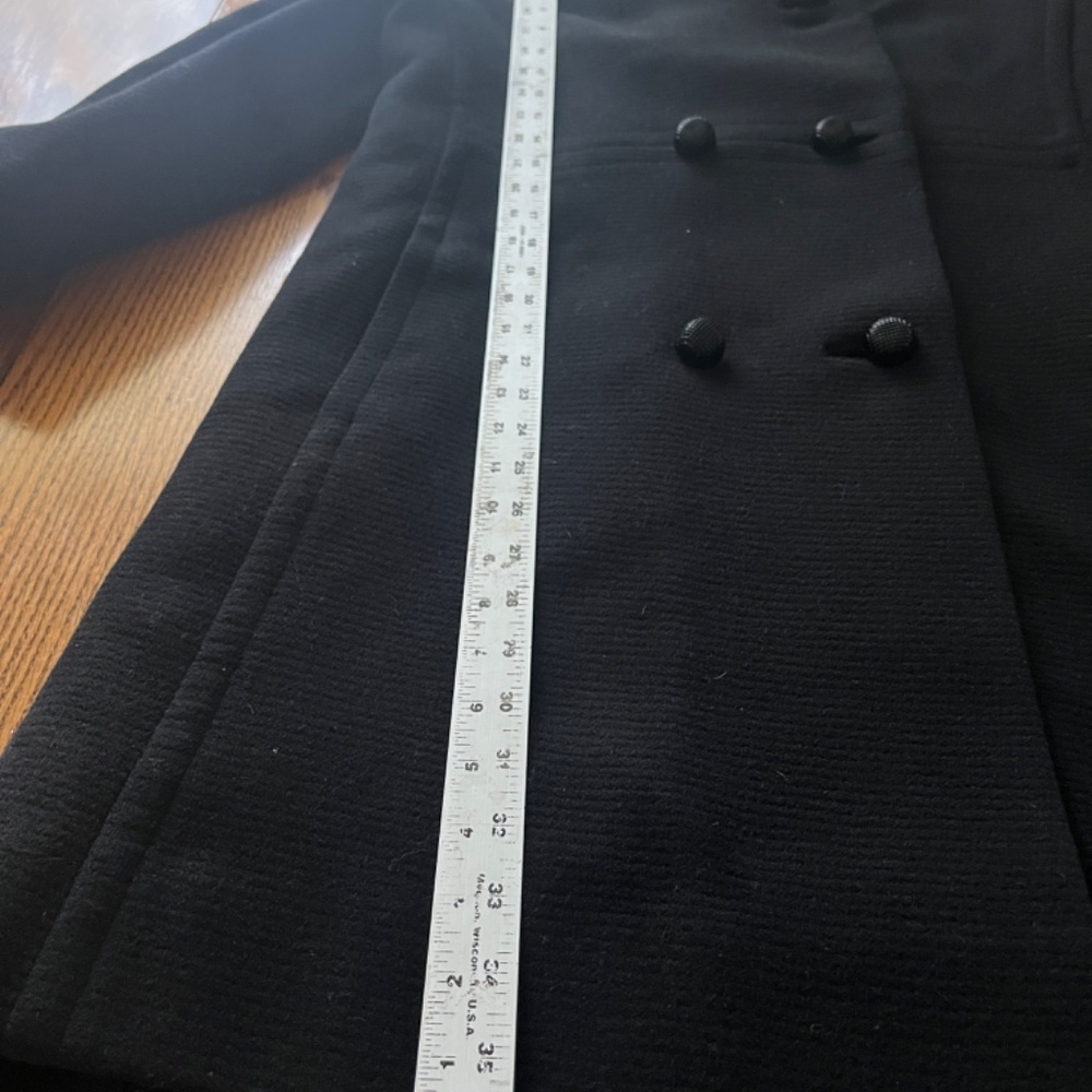 Vintage Hudsons Detroit Pea Coat Textured Union Made *FLAW* - Picture 8 of 11